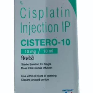 CISTERO 10MG INJ (CISPLATIN)