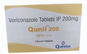 QUNIL 200MG TAB(VORICONAZOLE)