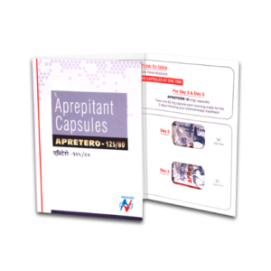 APRETERO 125/80MG CAP (APREPITANT CAPSULES)