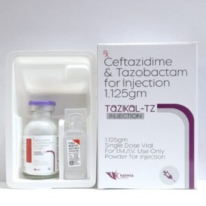 CEFZIDIME TZ 1.125 MG INJ (CEFTAZIDIME TAZOBACTUM)