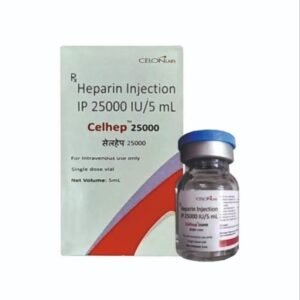 CELHEP 25000IU INJ (HEPARIN)