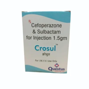 CROSUL1.5 MG INJ(CEFOPERAZONE SULBACTAM)