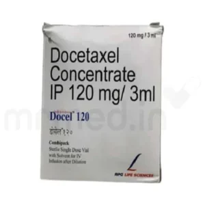 DOCEL 120MG INJ (DOCETAXEL)