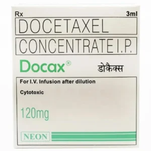 DOCAX 120MG INJ (DOCETAXEL)