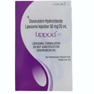 LIPPOD 50MG INJ(DOXORUBICIN LIPOSOMAL)