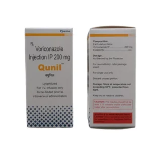 QUNIL 200MG INJ(VORICONAZOLE)