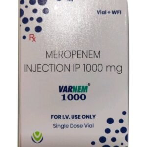 VARNEM  1000MG INJ(MEROPENEM)