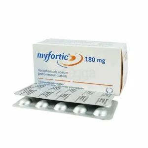 MYFORTIC 180 MG TAB 10S