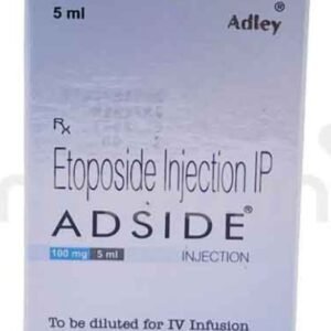 ADSIDE 100 MG INJ(ETOPOSIDE)