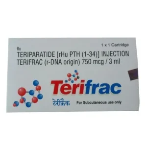 TERIFRAC INJECTION 750MCG (1*3PACK) CARTRIDGE