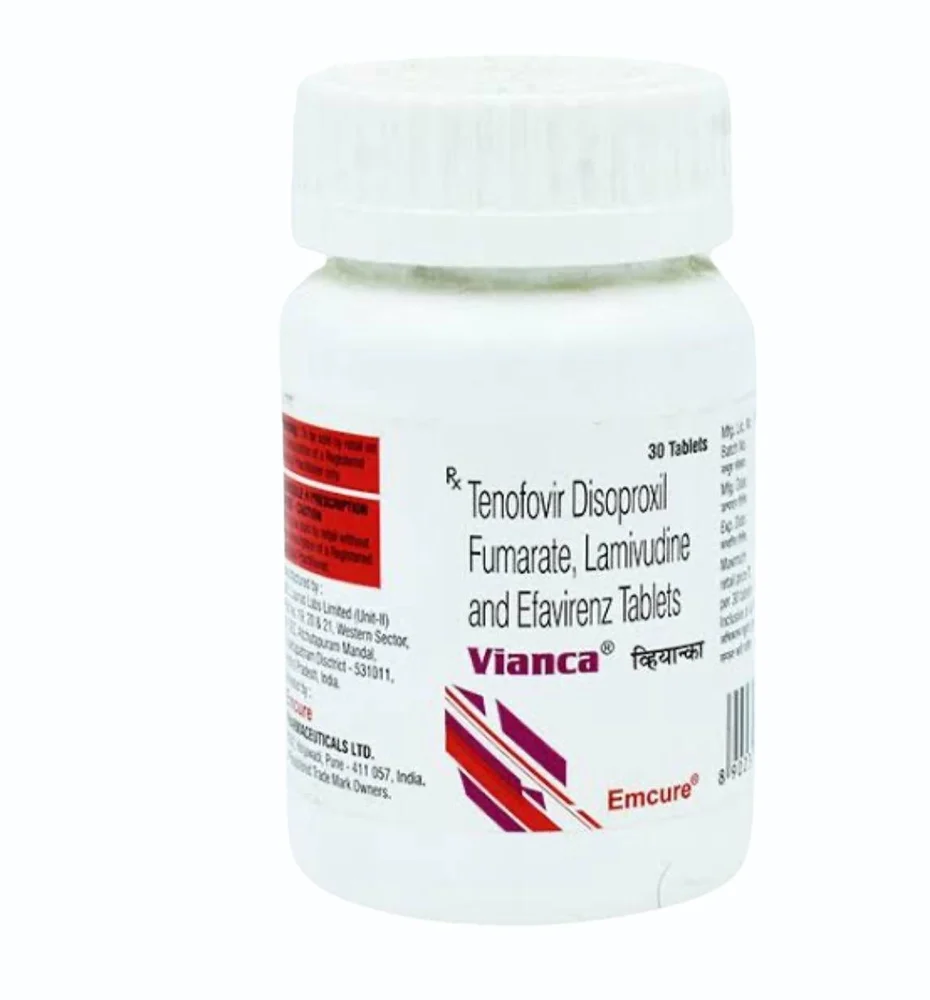 VIANCA TAB 30S(TENOFOVIR LAMIVUDINE EFAVIRENZ)
