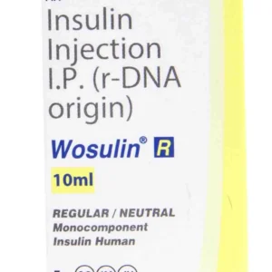 WOSULIN R 40IU 10ML VAIL