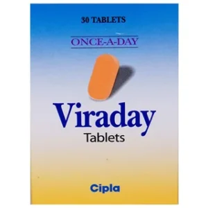 VIRADAY TAB (EFAVIRENZ EMTRICITABINE TENOFOVIR)